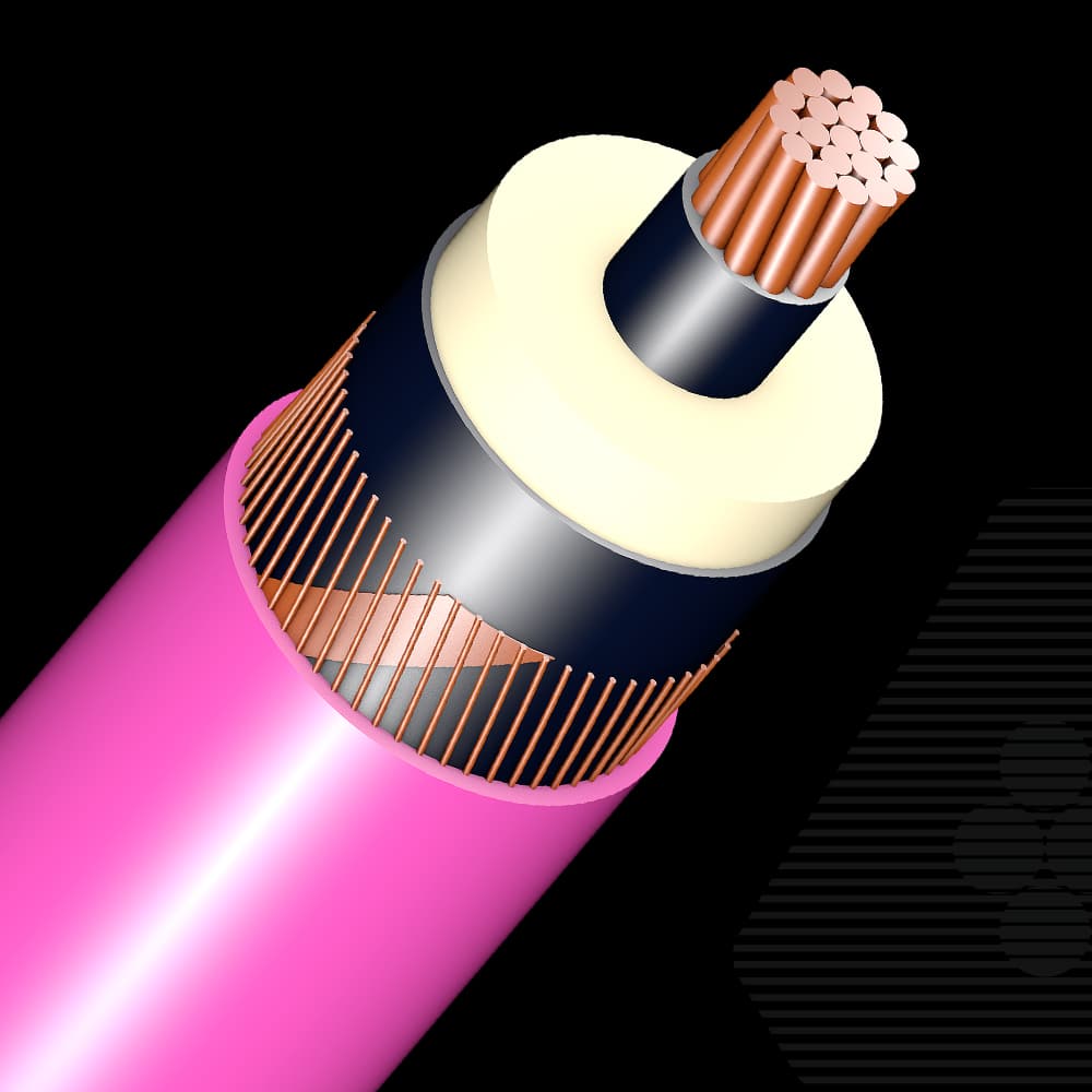 12/20 kV, Copper, Single core Un Armoured Cable