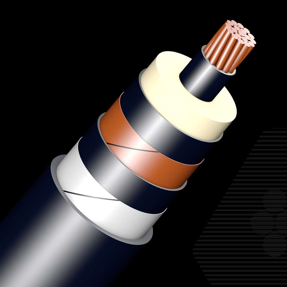 18/30 kV, Copper, Single core Aluminum Tape Armoured Cable