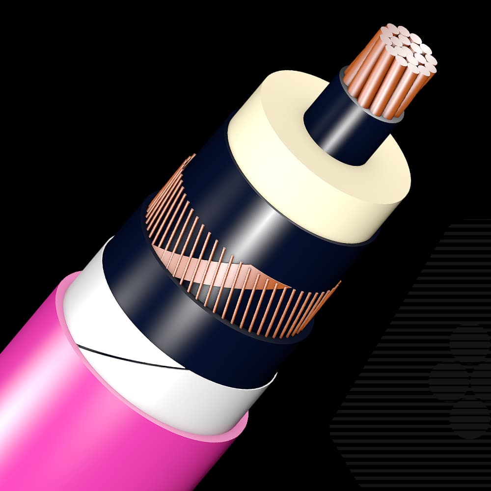 12/20 kV, Copper, Single core Aluminum Tape Armoured Cable