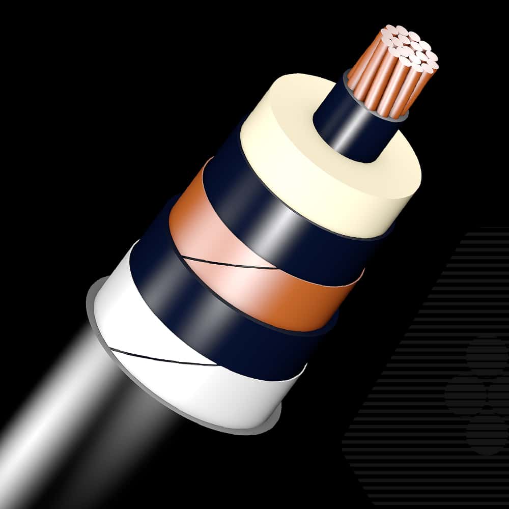 6/10 kV, Copper, Single core Aluminum Tape Armoured Cable