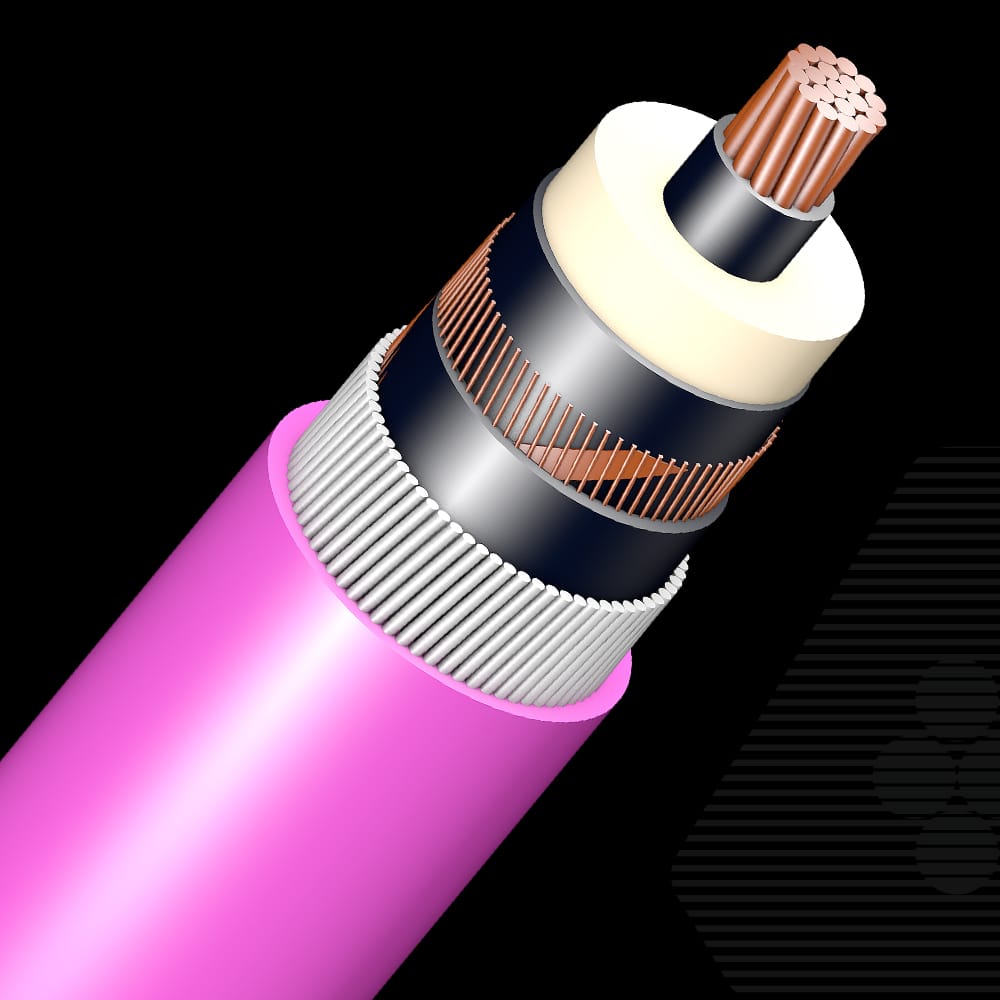 12/20 kV, Copper, Single core Aluminum Wire Armoured Cable