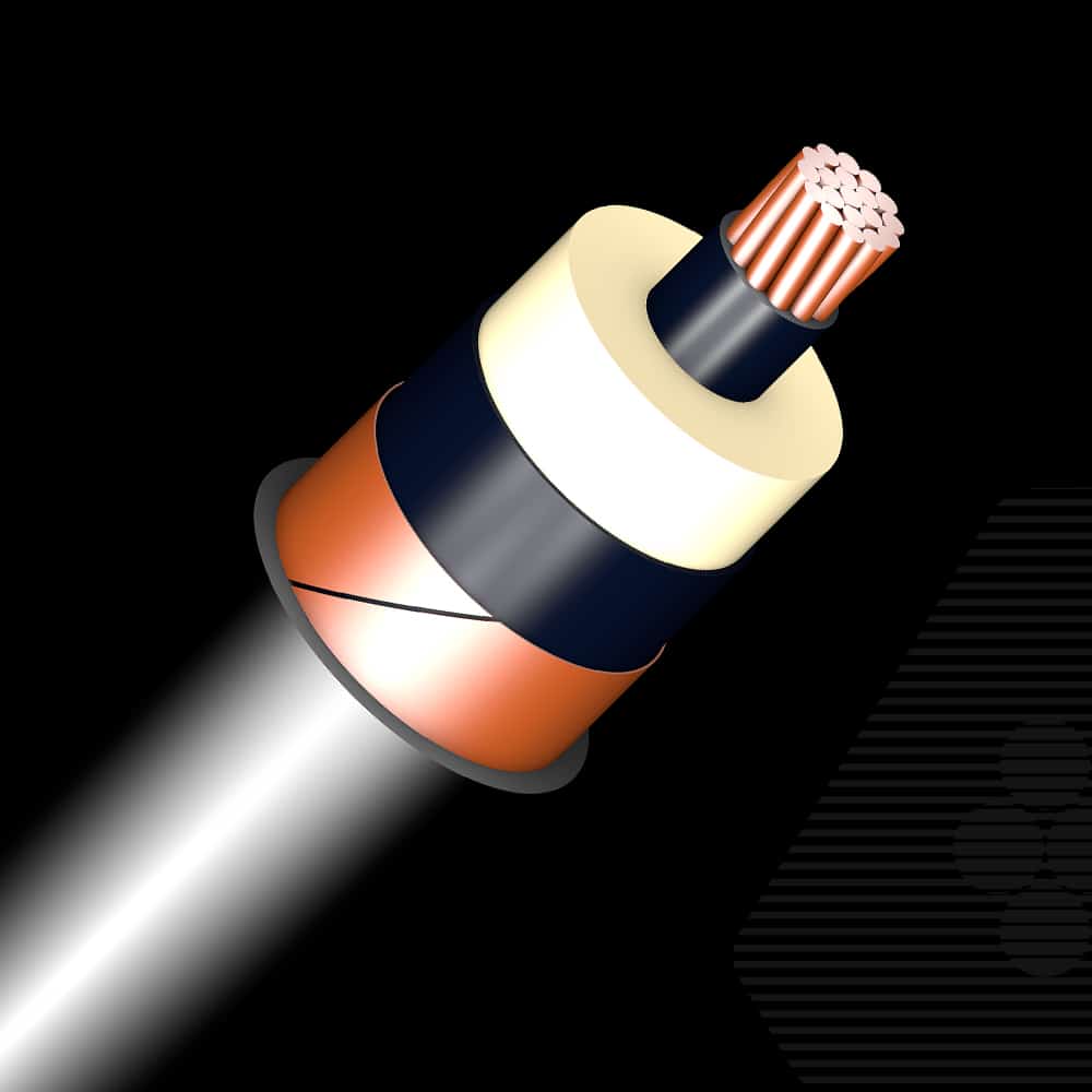 6/10 kV, Copper, Single core Un Armoured Cable