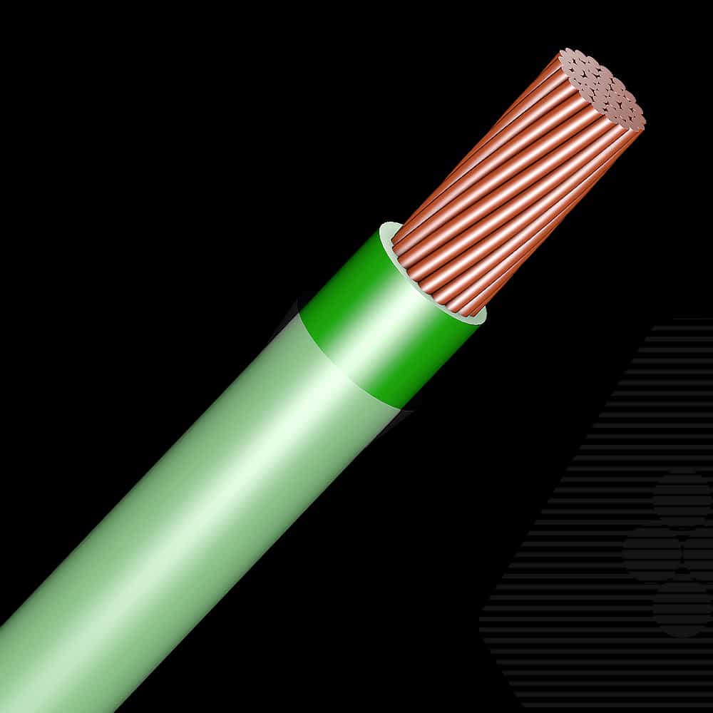 600 V, Copper, PVC Insulated and Nylon jacketed, Single core Wire (THHN/THWN and TFFN)