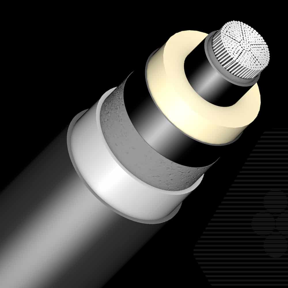 115 kV, Aluminum, LEAD sheathed Cable