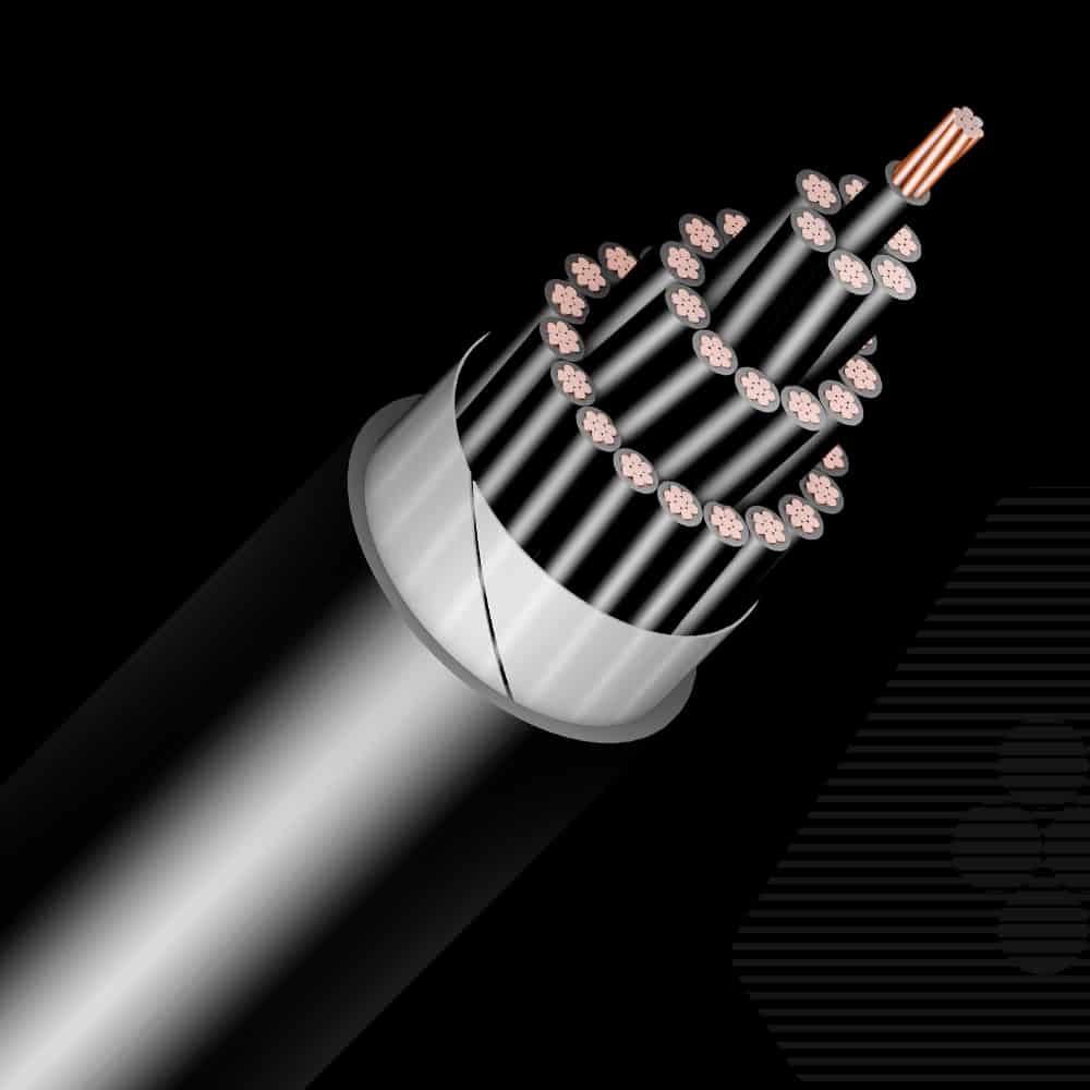 0.6/1 kV, Copper, Multi- core (>5), Un sheathed, Un Armoured Cable