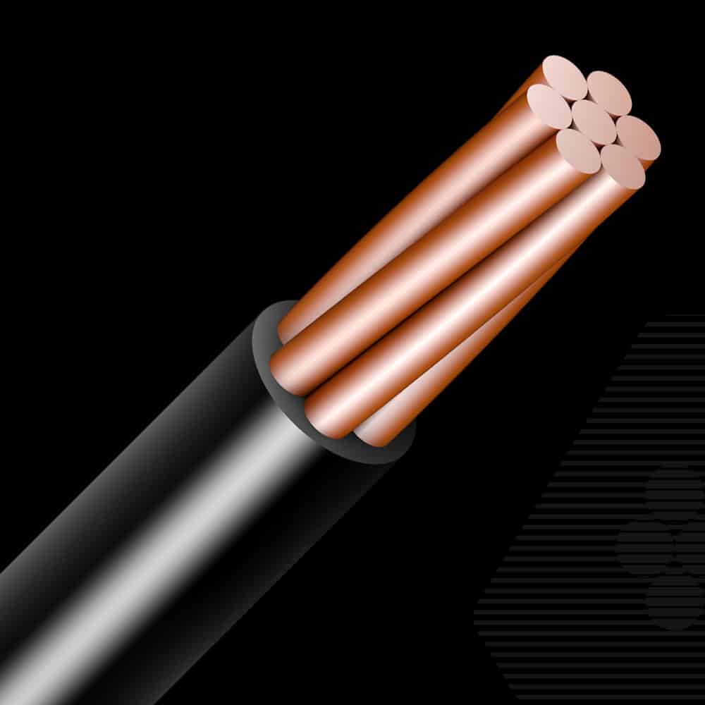 Insulated Conductor, Hard Drawn Copper (HDCU)