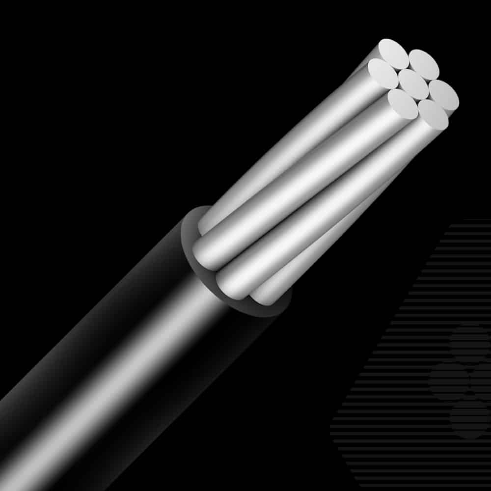 Insulated Conductor, Al Aluminum (AAC)