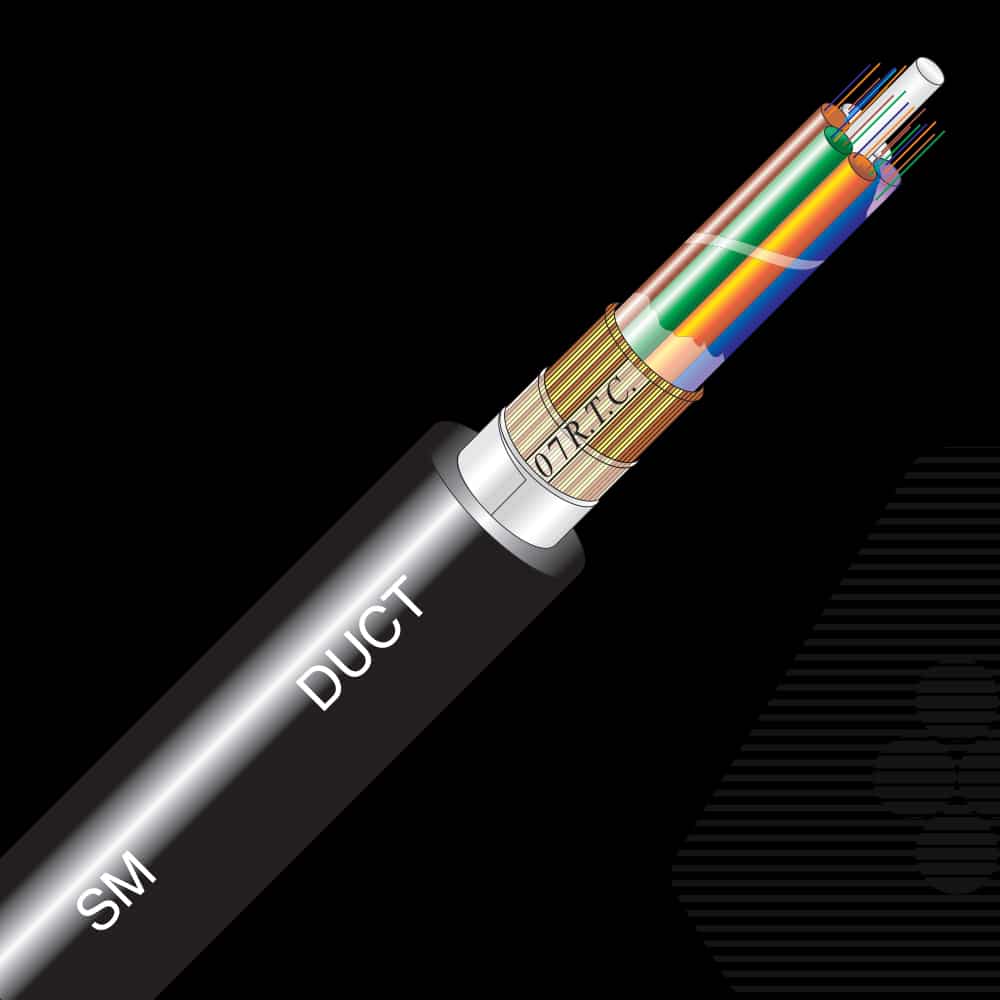 Single Mode Outdoor Duct Metallic Cable